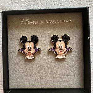 Disney x Baublebar Mickey Mouse Vampire Stud Earrings